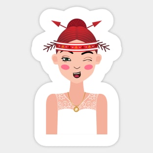 The Girl Sweetest Sagittarius on Earth - Sagittarius Sticker